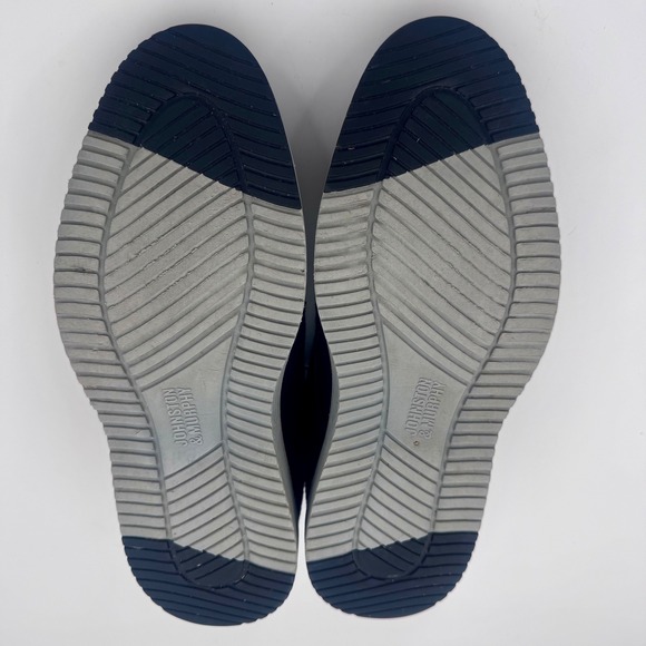 EUC‎ Johnston & Murphy XC4 TRUFOAM Prentiss Knit Black Dress Shoes Mens 10.5M main image 9